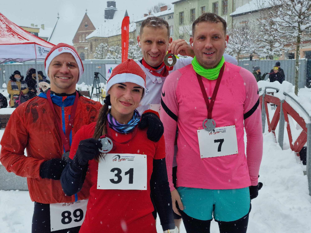 Bieg Świętego Mikołaja na Rynku w Chrzanowie - 03.12.2023r.