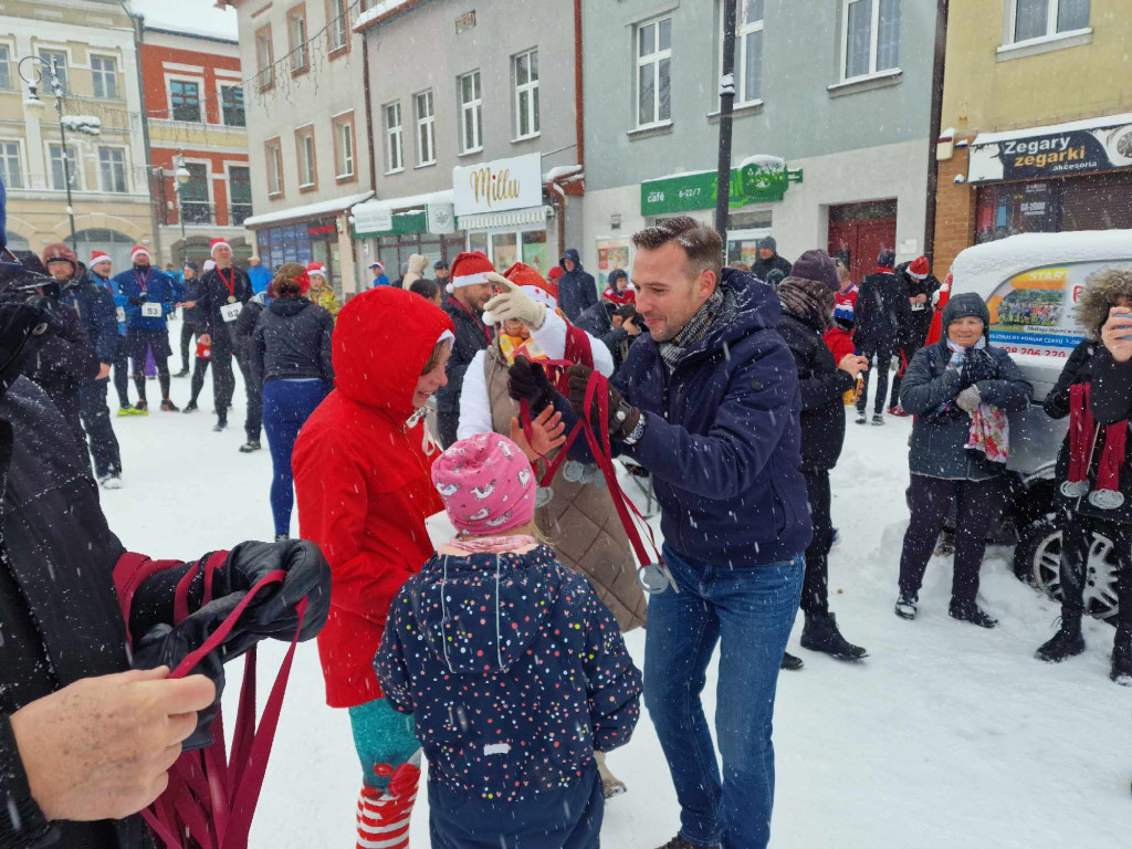 Bieg Świętego Mikołaja na Rynku w Chrzanowie - 03.12.2023r.