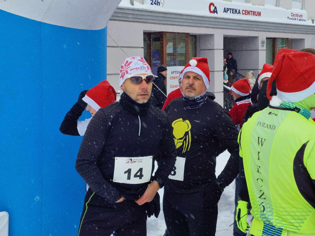Bieg Świętego Mikołaja na Rynku w Chrzanowie - 03.12.2023r.