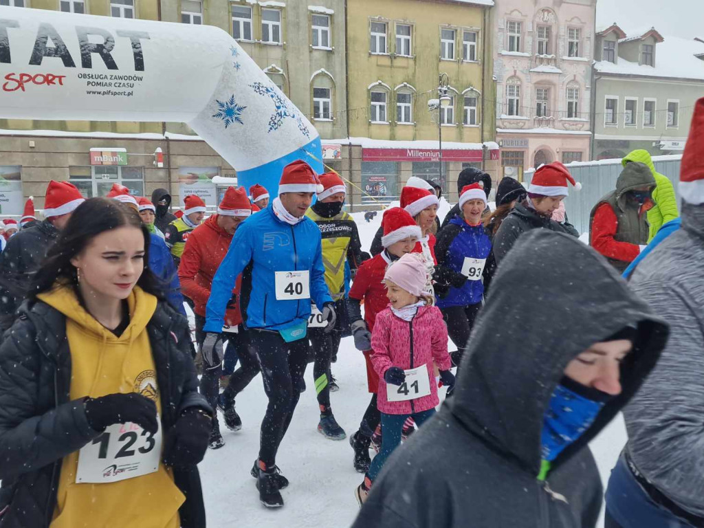 Bieg Świętego Mikołaja na Rynku w Chrzanowie - 03.12.2023r.