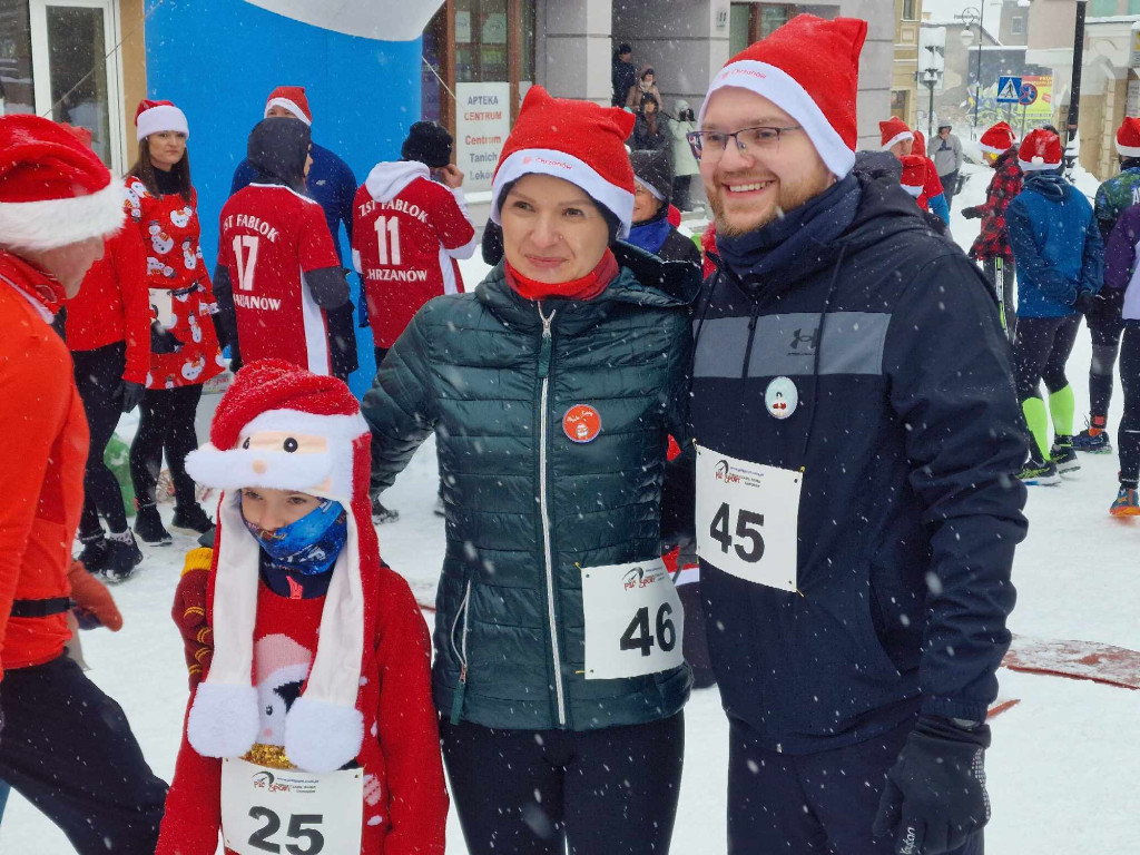 Bieg Świętego Mikołaja na Rynku w Chrzanowie - 03.12.2023r.