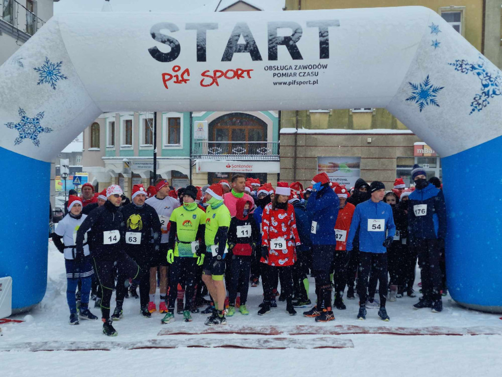 Bieg Świętego Mikołaja na Rynku w Chrzanowie - 03.12.2023r.