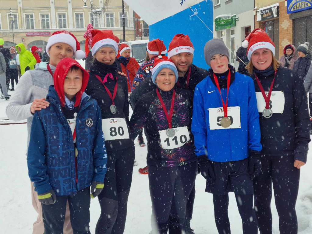 Bieg Świętego Mikołaja na Rynku w Chrzanowie - 03.12.2023r.