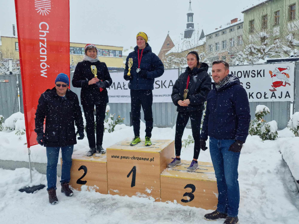 Bieg Świętego Mikołaja na Rynku w Chrzanowie - 03.12.2023r.