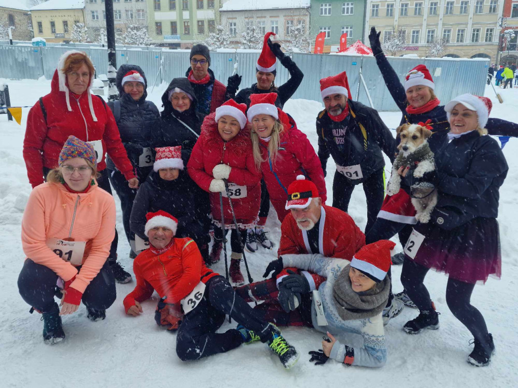 Bieg Świętego Mikołaja na Rynku w Chrzanowie - 03.12.2023r.