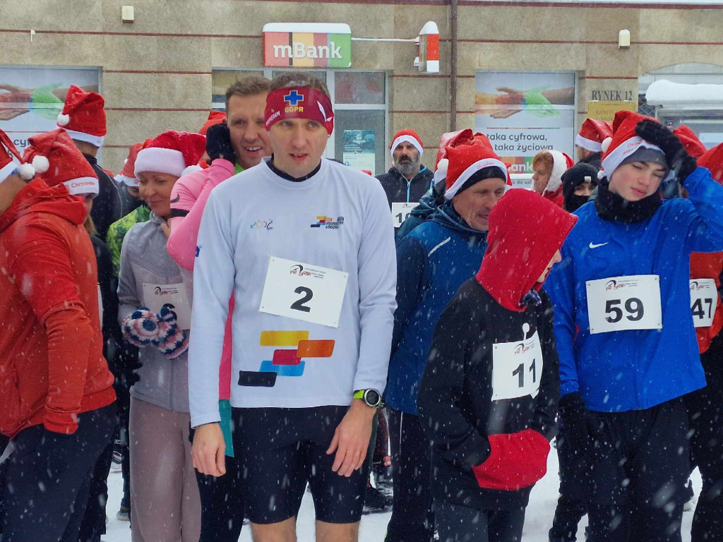 Bieg Świętego Mikołaja na Rynku w Chrzanowie - 03.12.2023r.