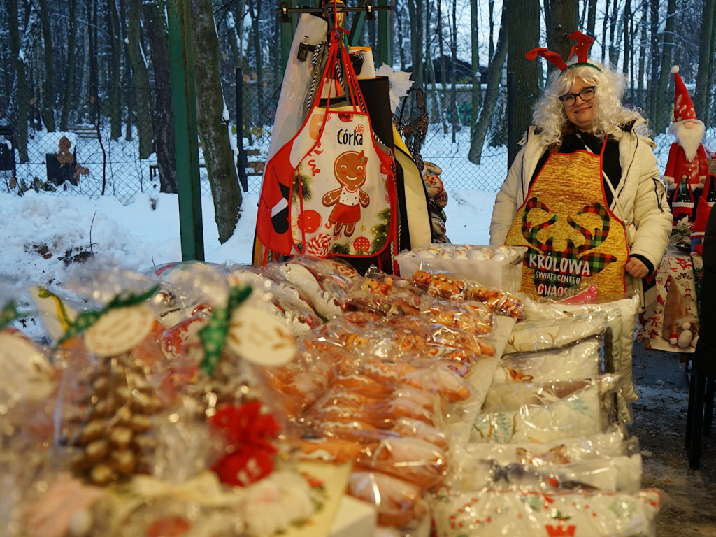 Świąteczne towary na jarmarku w Balinie - 10.12.2023