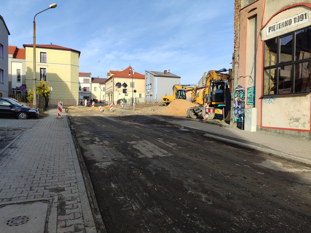 Jak wygląda remont Berka Joselewicza w Chrzanowie