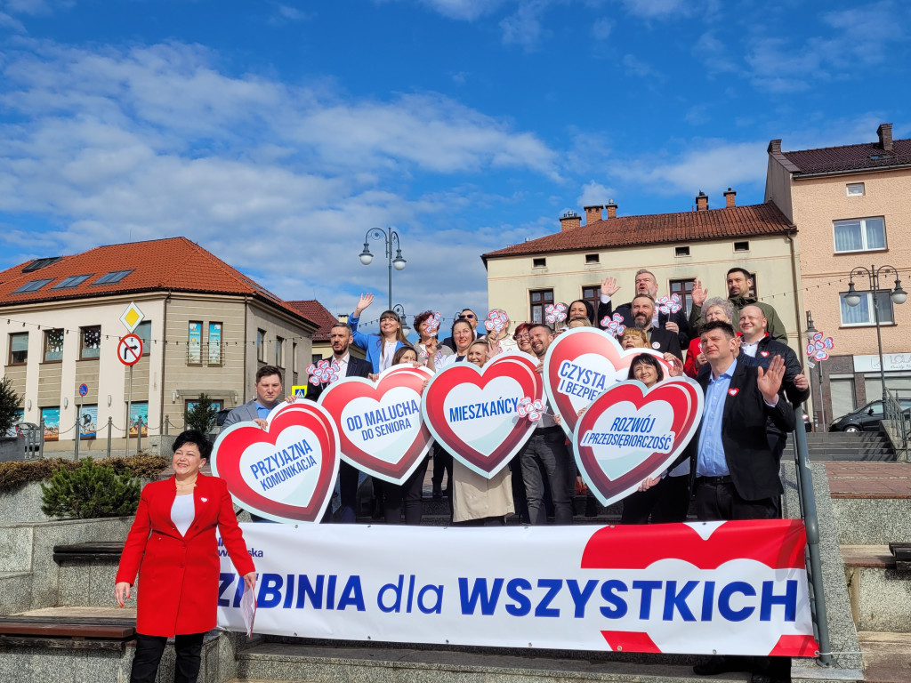 Koalicja Obywatelska i jej kandydaci do samorządu Trzebini 03.03.2024