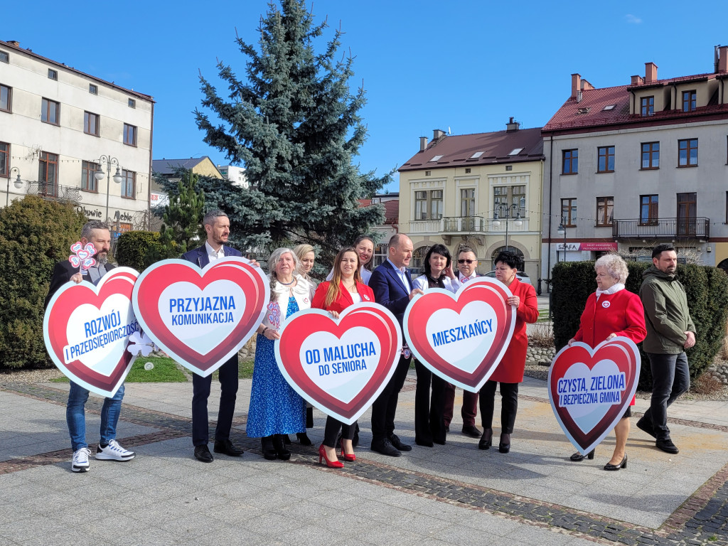 Koalicja Obywatelska i jej kandydaci do samorządu Trzebini 03.03.2024