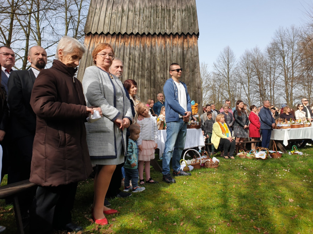 Święcenie pokarmów w skansenie w Wygiełzowie 30.03.2024
