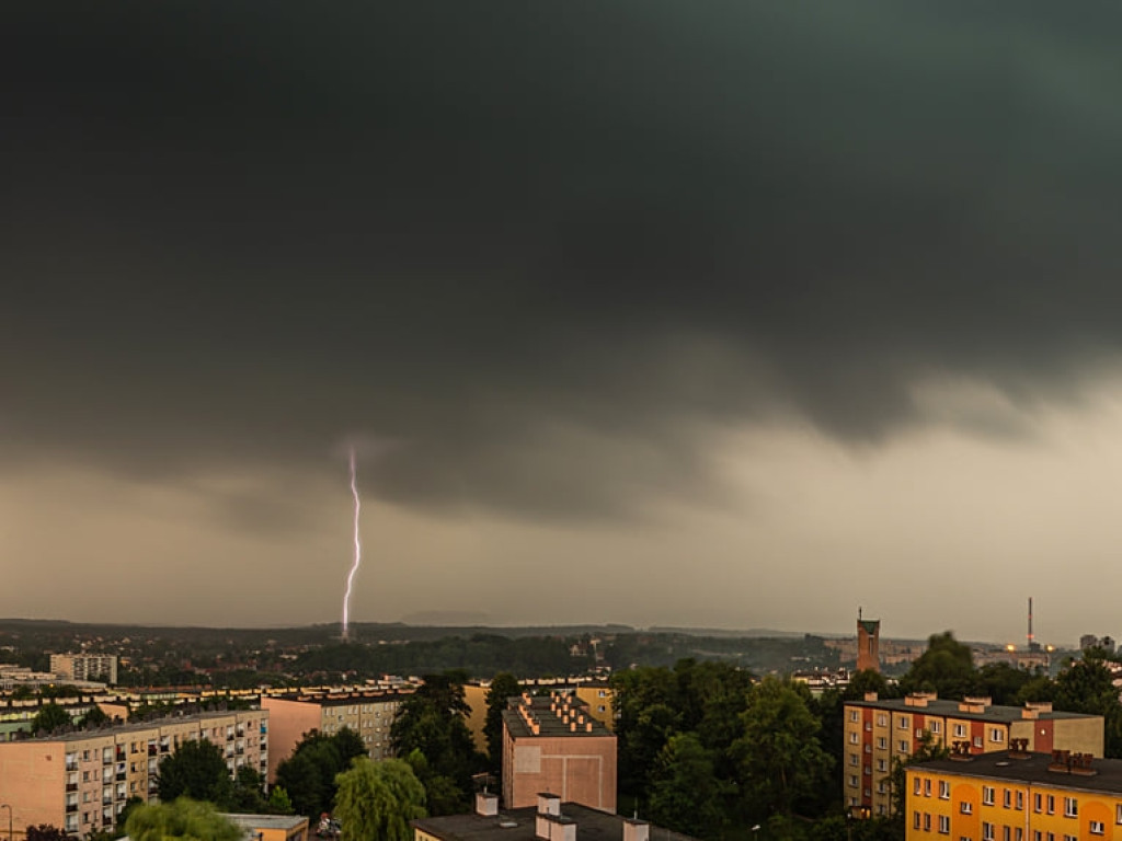 Burza  w obiektywie grupowiczów PRZEŁOMowe Kadry