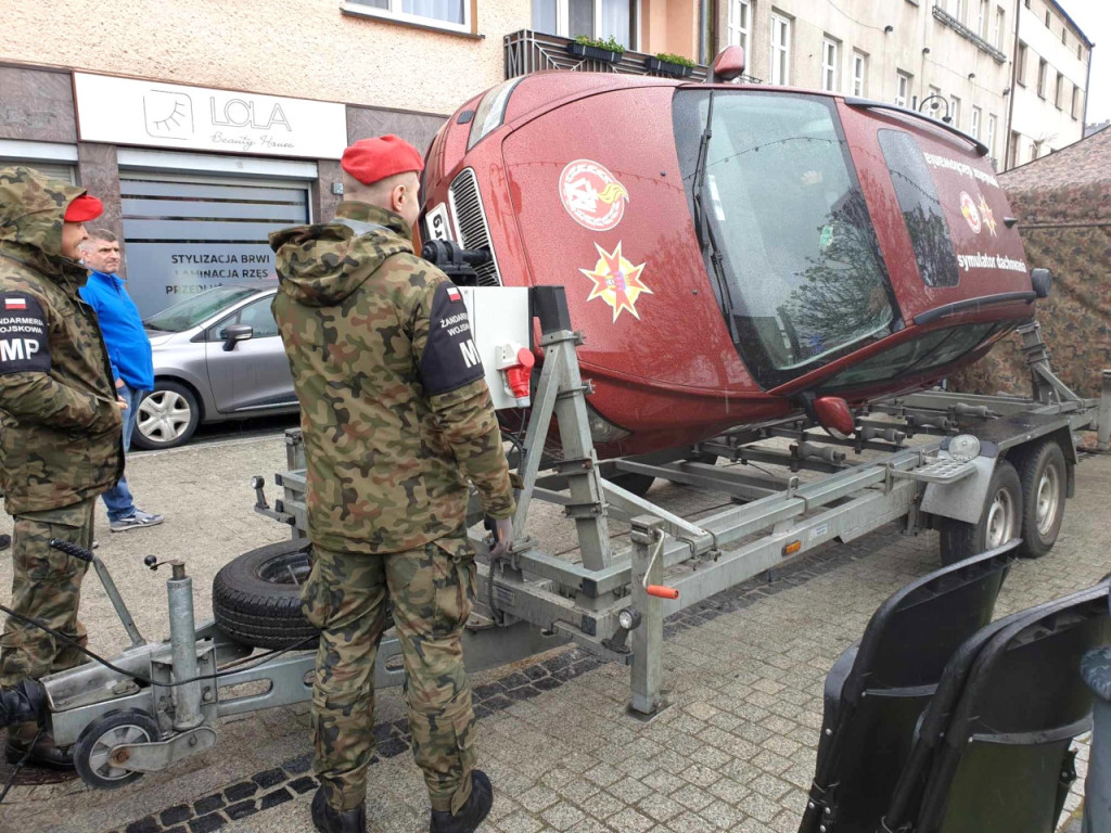 Przysięga żołnierzy WOT w Trzebini 20.04.2024