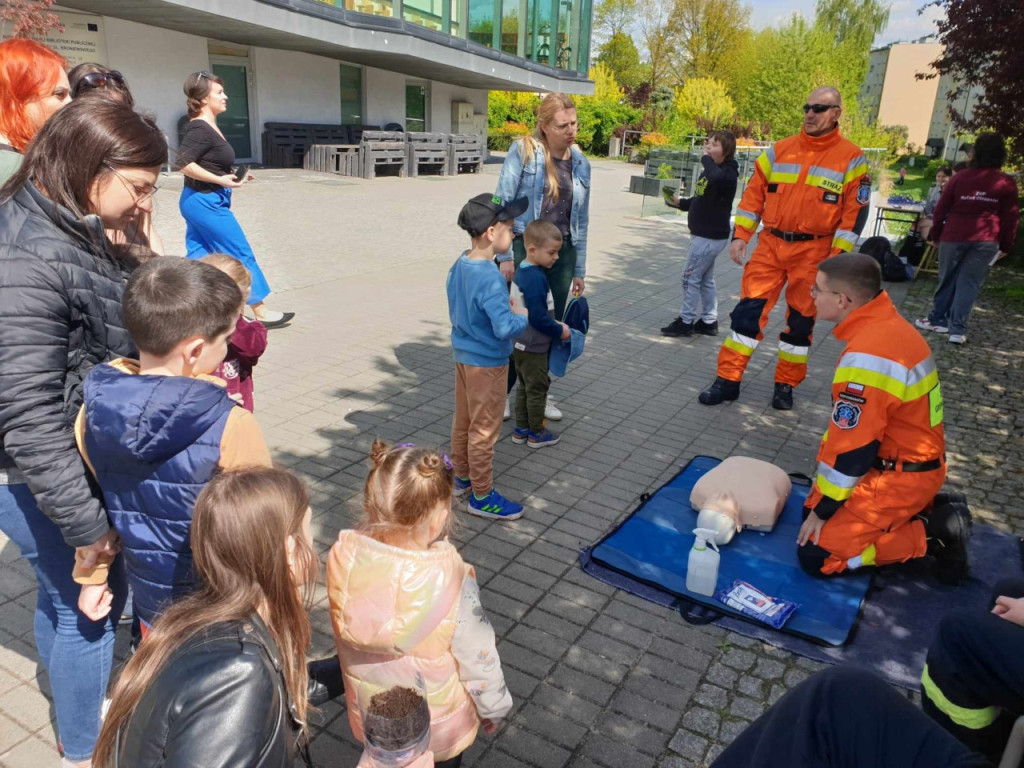 Dzień Strażaka w chrzanowskiej bibliotece 27.04.2024