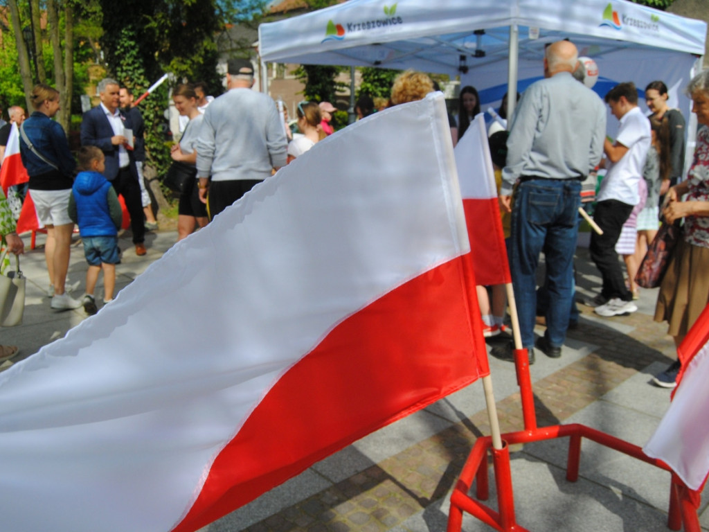 Dzień Flagi RP w Krzeszowicach 2.05.2024