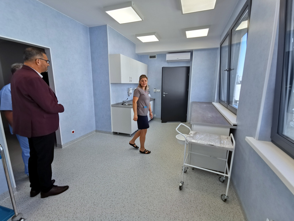 Otwarcie zmodernizowanego oddziału chirurgii urazowo–ortopedycznej w szpitalu w Chrzanowie