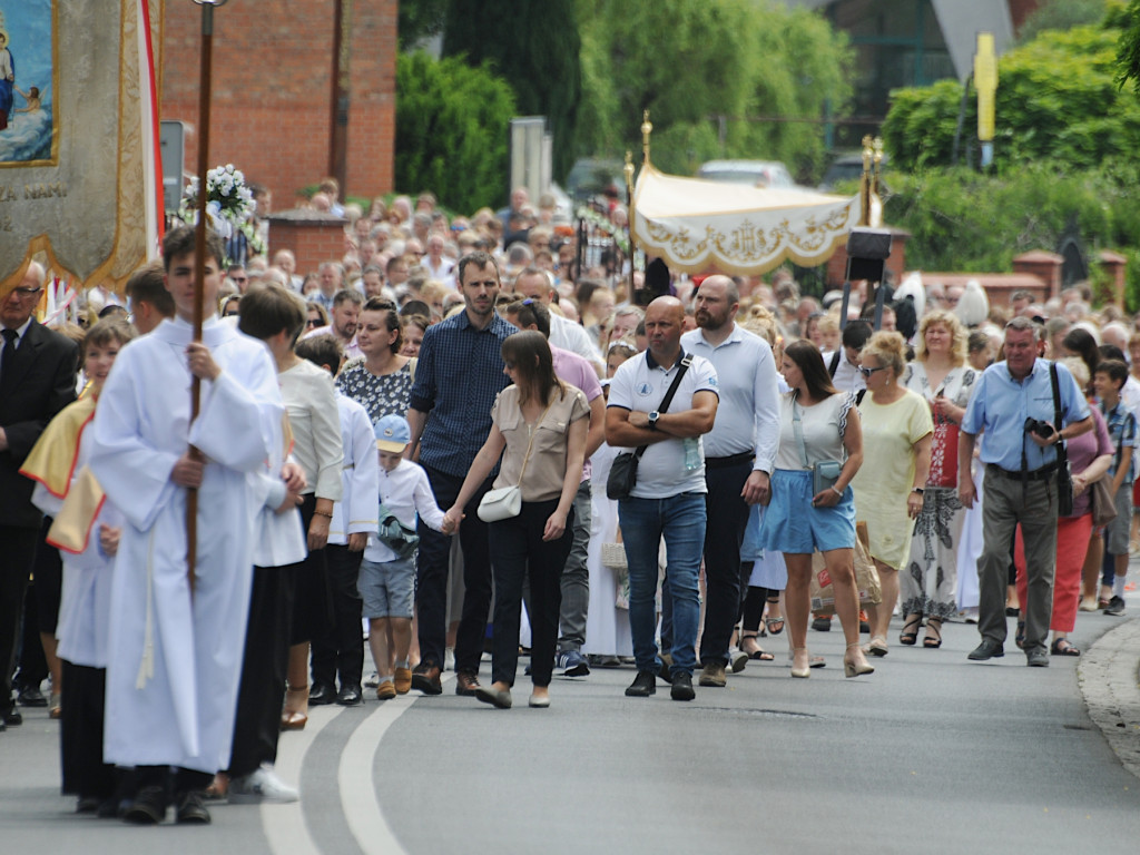 Procesja Bożego Ciała w Chrzanowie - 30.05.2024