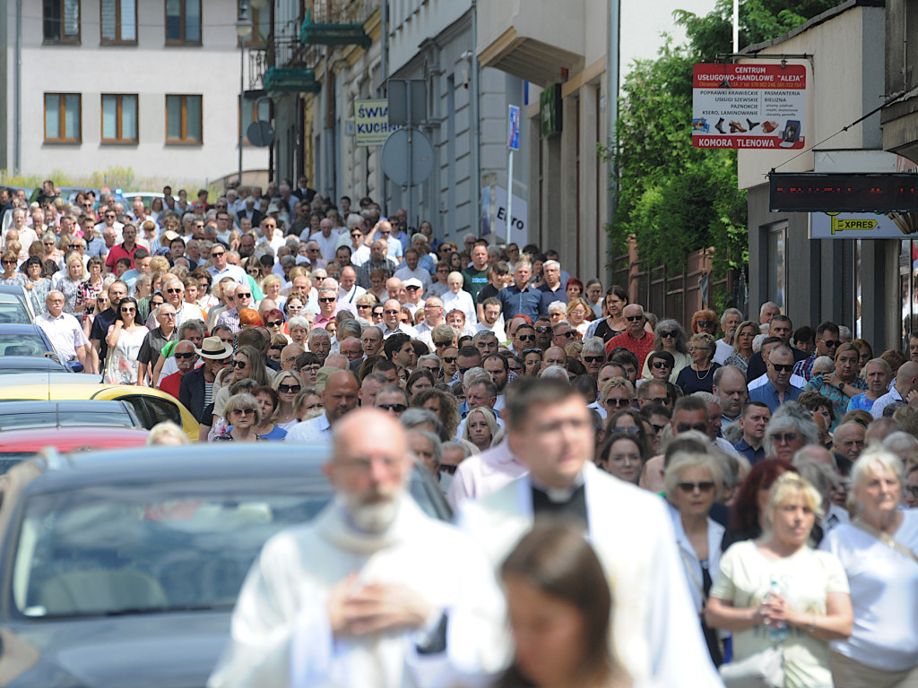 Procesja Bożego Ciała w Chrzanowie - 30.05.2024