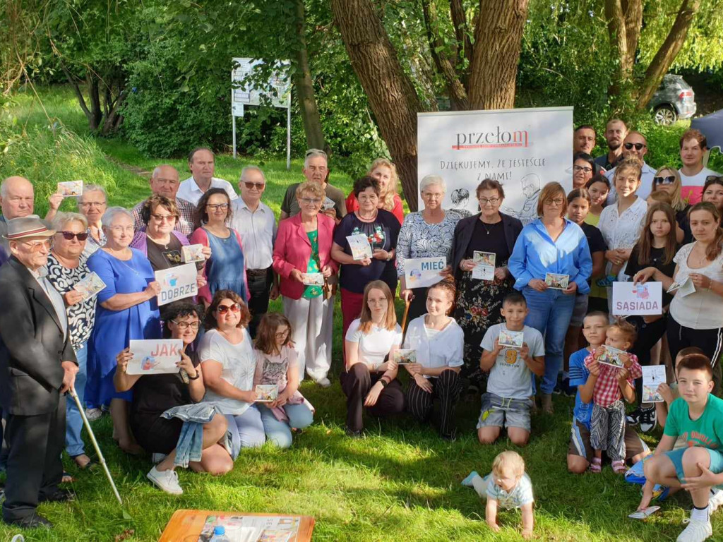 Piknik z Przełomem nad stawem w Kościelcu w Chrzanowie 22.06.2024