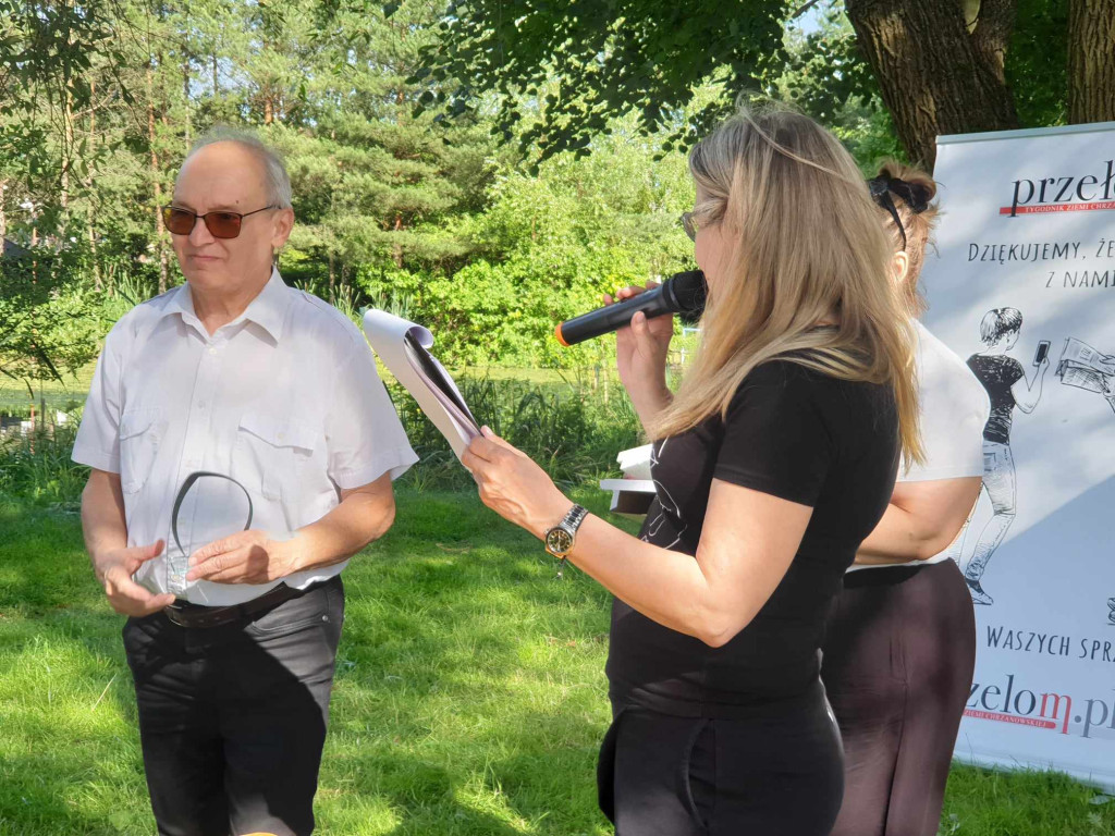 Piknik z Przełomem nad stawem w Kościelcu w Chrzanowie 22.06.2024