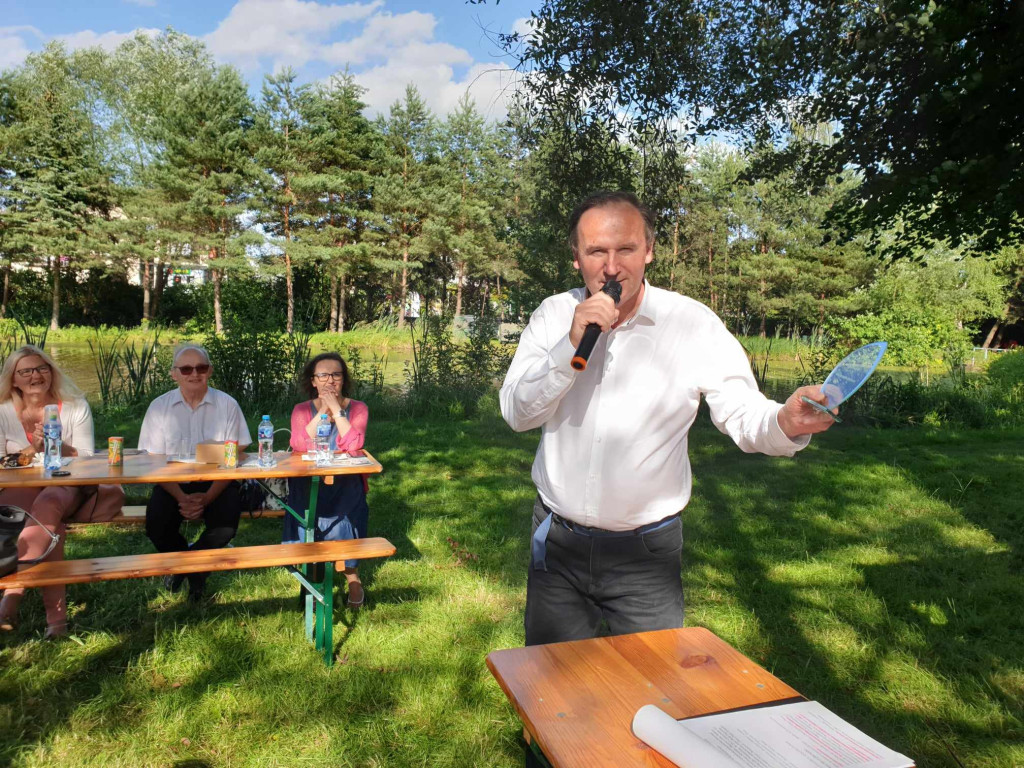 Piknik z Przełomem nad stawem w Kościelcu w Chrzanowie 22.06.2024