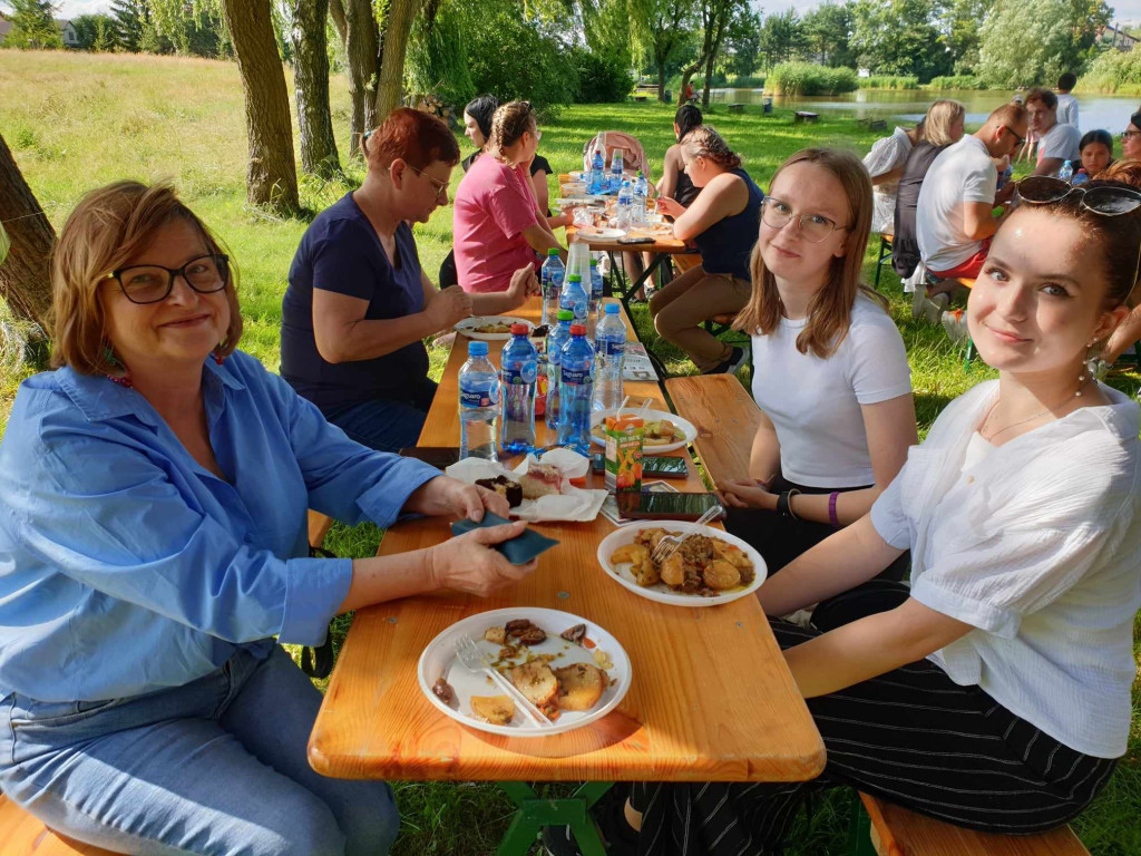 Piknik z Przełomem nad stawem w Kościelcu w Chrzanowie 22.06.2024