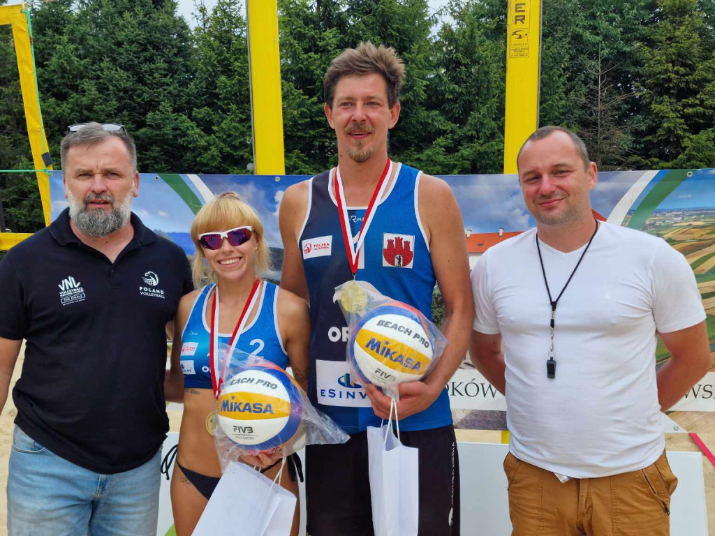 Miksty siatkarskie zagrały w Krzeszowicach - 07.07.2024r.