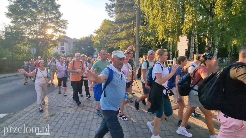 Pielgrzymi w Trzebini-Sierszy - 07.08.2024r.