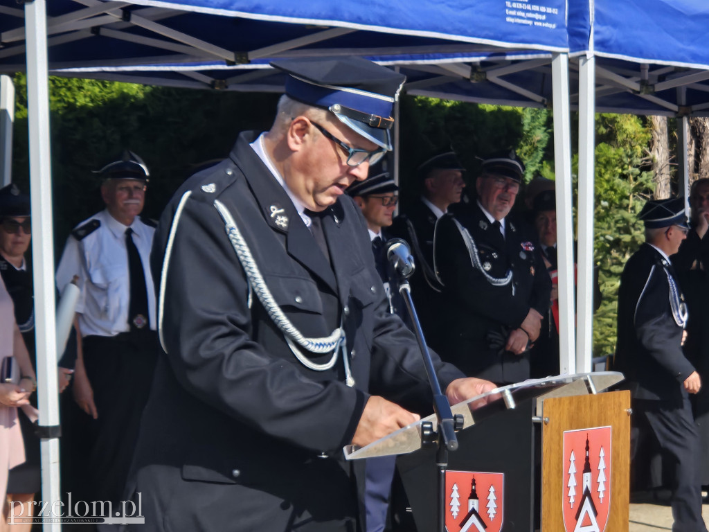 Jubileusz i nadanie sztandaru OSP Kwaczała