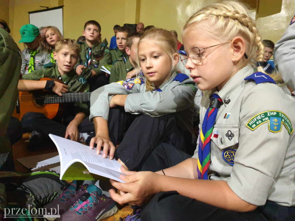 Kominek na 100-lecie Hufca ZHP w Trzebini13.09.24