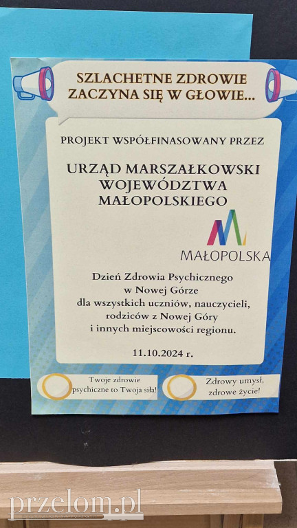 Dzień zdrowia psychicznego w Nowej Górze - 11.10.2024