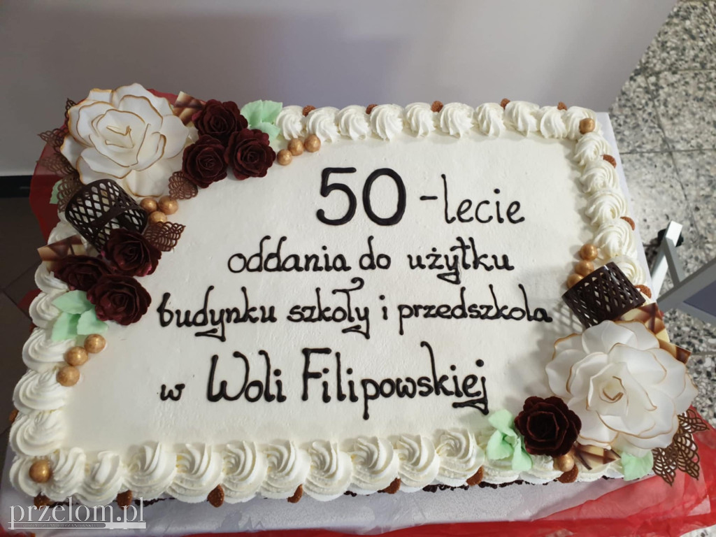 50 lat budynku szkoły w Woli Filipowskiej 10.2024