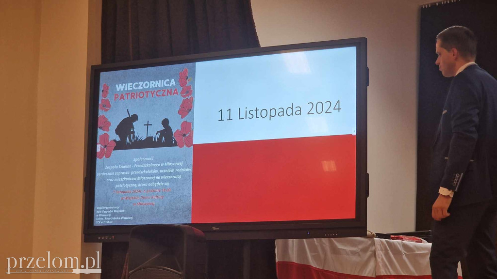 Wieczornica Niepodległościowa w Młoszowej - 07.11.2024