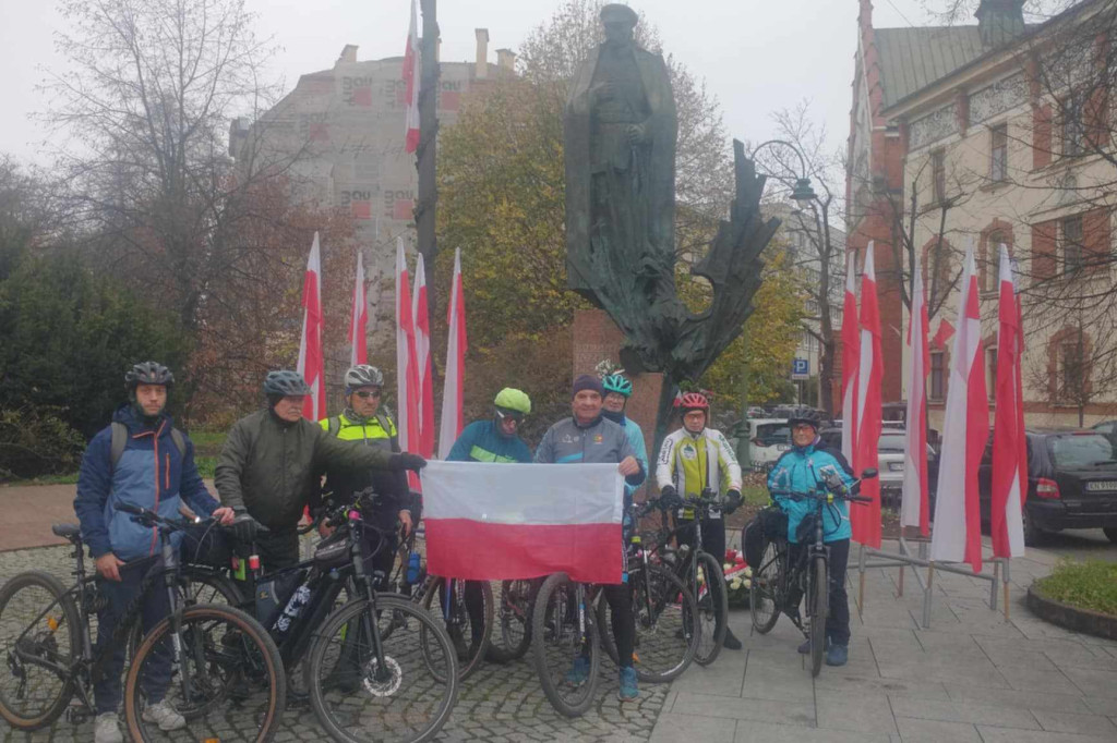 Wycieczka rowerowa z okazji Narodowego Święta Niepodległości - 11.11.2024