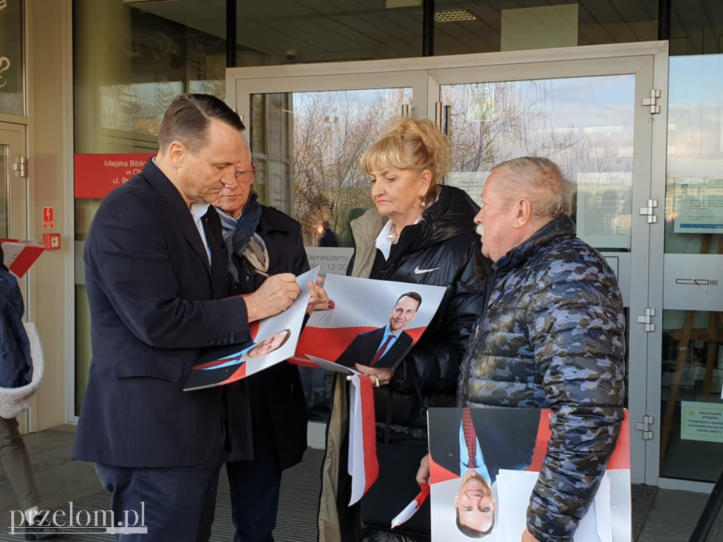 Spotkanie z Radosławem Sikorskim w Chrzanowie