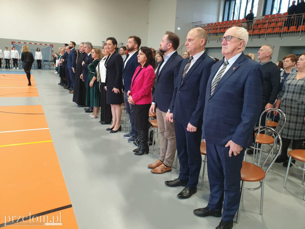 Otwarcie hali sportowej w Sance