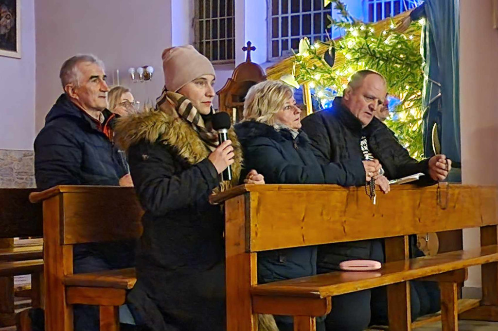 Różaniec w sylwestra w Płokach - 31.12.2024