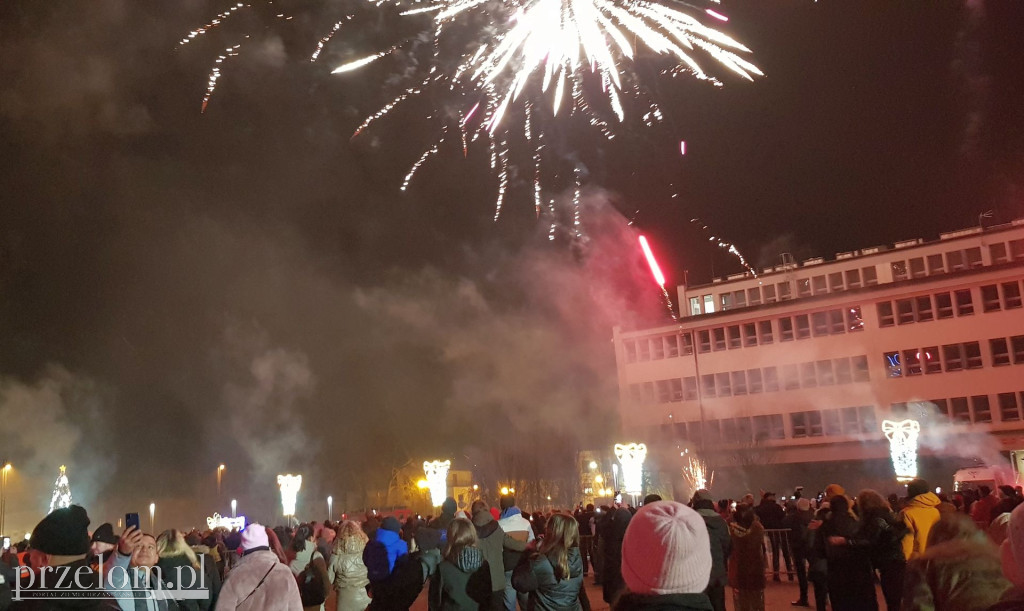 Sylwester na Placu Tysiąclecia w Chrzanowie