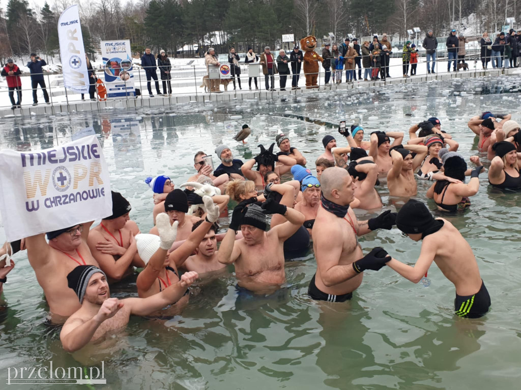 Morsowanie w Balatonie w ramach WOŚP w Trzebini