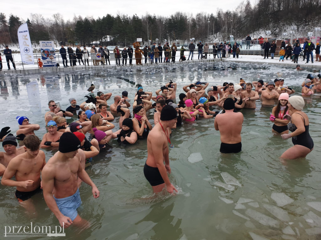 Morsowanie w Balatonie w ramach WOŚP w Trzebini