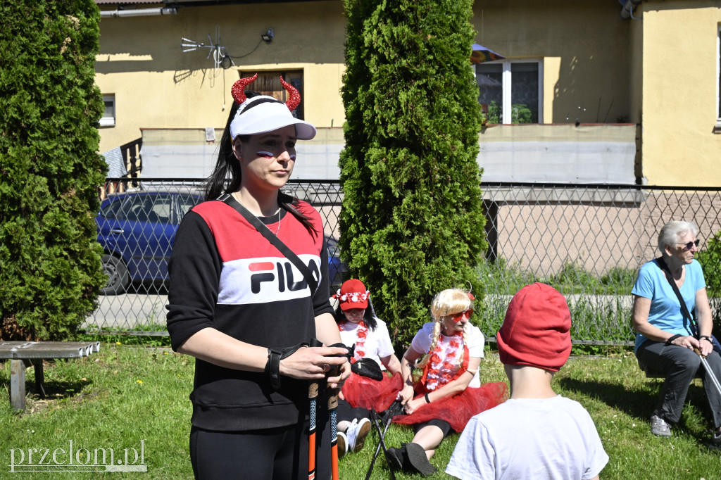 Marsz nordic walking “Dla Biało-Czerwonej” - 01.05.2025 - OSP Libiąż