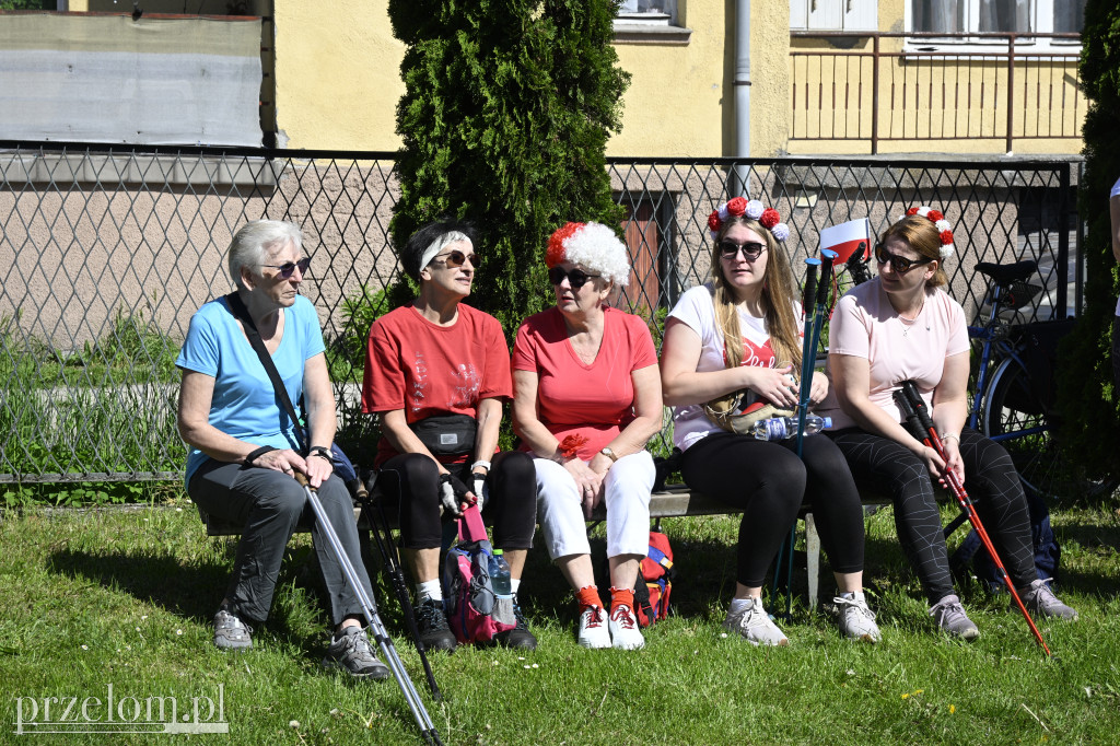 Marsz nordic walking “Dla Biało-Czerwonej” - 01.05.2025 - OSP Libiąż