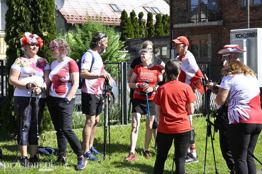 Marsz nordic walking “Dla Biało-Czerwonej” - 01.05.2025 - OSP Libiąż