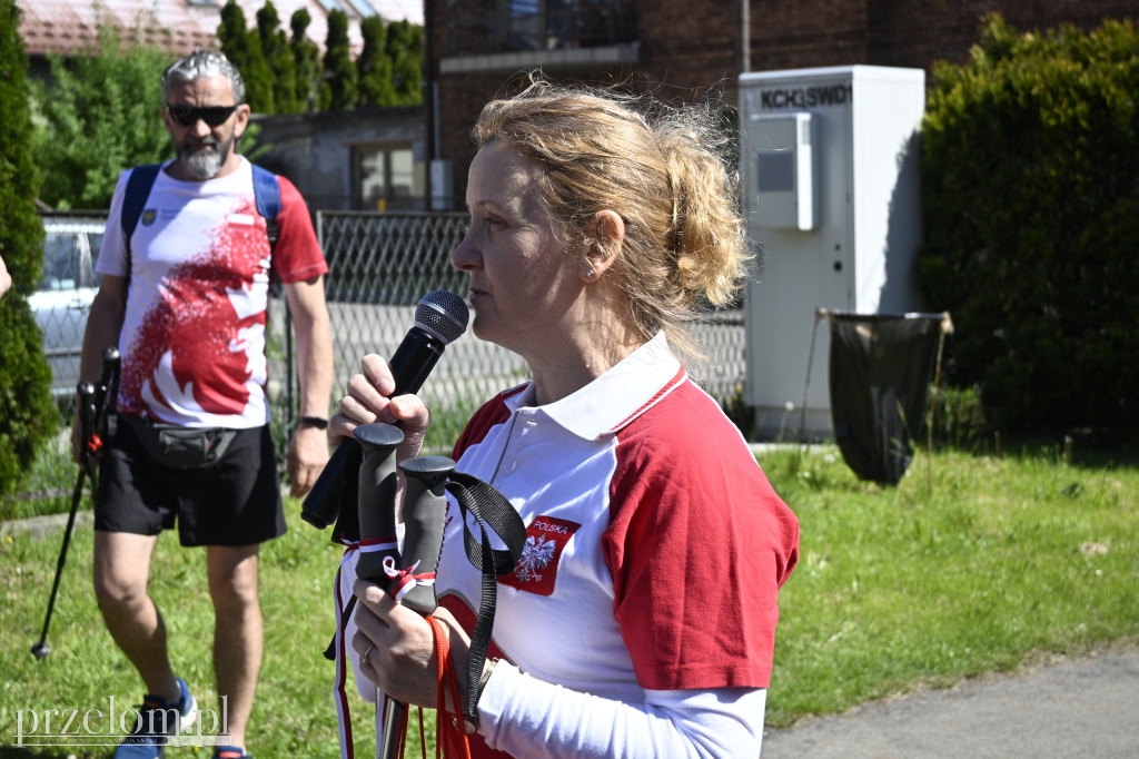 Marsz nordic walking “Dla Biało-Czerwonej” - 01.05.2025 - OSP Libiąż