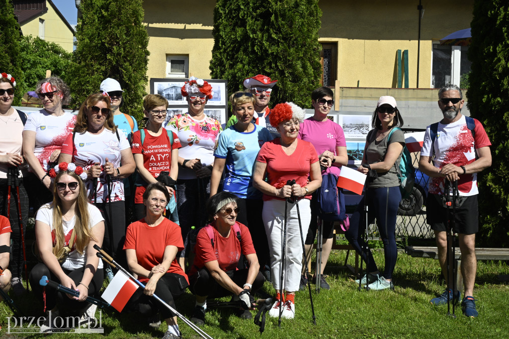 Marsz nordic walking “Dla Biało-Czerwonej” - 01.05.2025 - OSP Libiąż