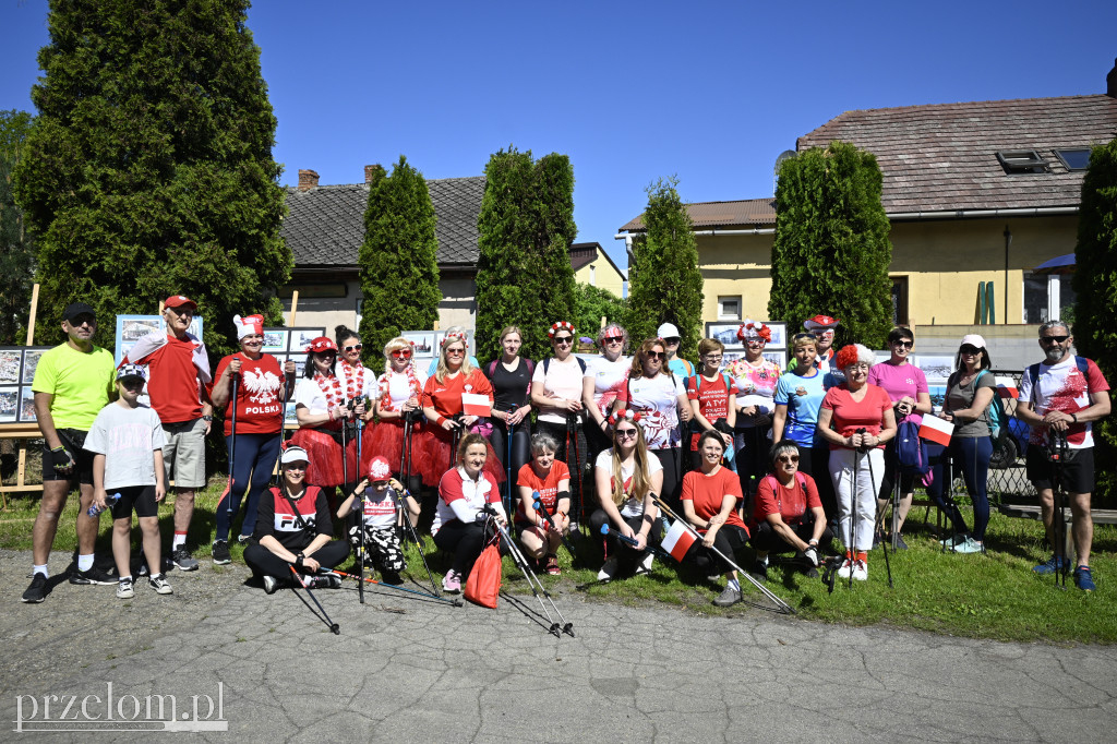 Marsz nordic walking “Dla Biało-Czerwonej” - 01.05.2025 - OSP Libiąż