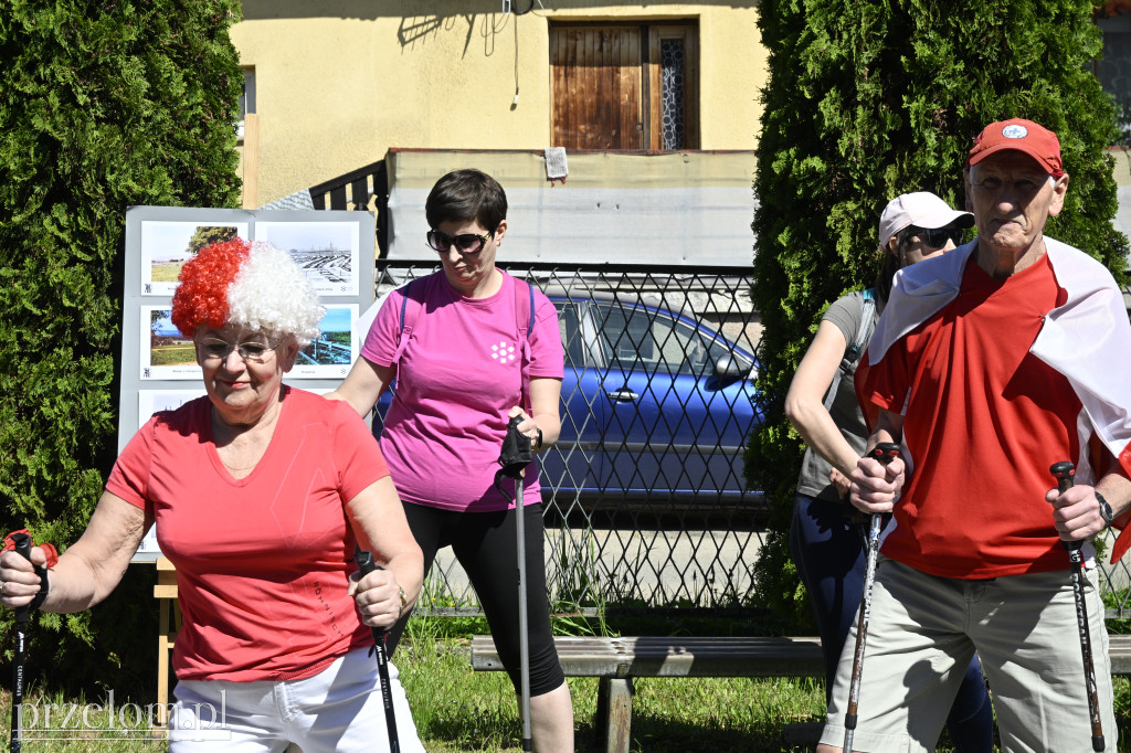 Marsz nordic walking “Dla Biało-Czerwonej” - 01.05.2025 - OSP Libiąż