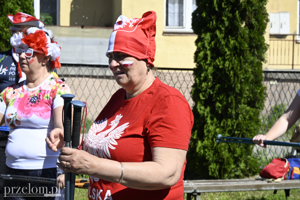 Marsz nordic walking “Dla Biało-Czerwonej” - 01.05.2025 - OSP Libiąż