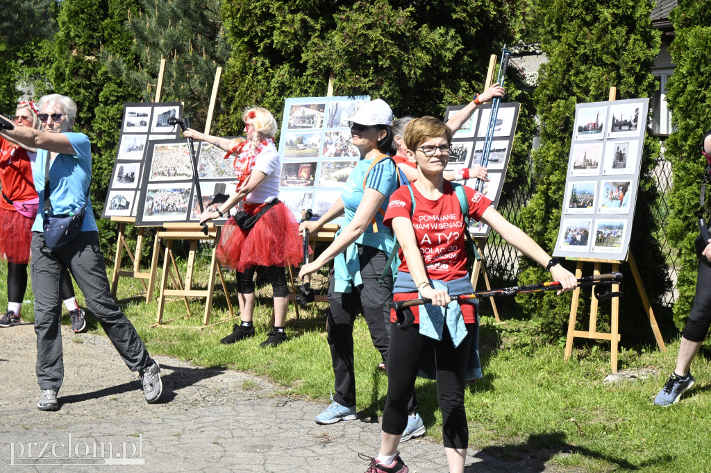 Marsz nordic walking “Dla Biało-Czerwonej” - 01.05.2025 - OSP Libiąż