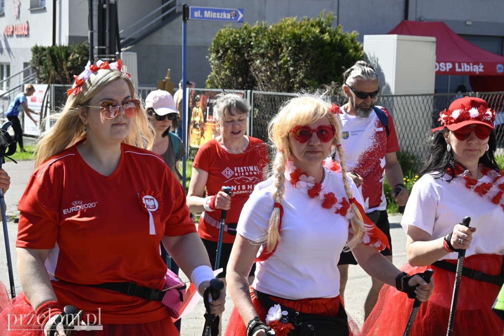 Marsz nordic walking “Dla Biało-Czerwonej” - 01.05.2025 - OSP Libiąż